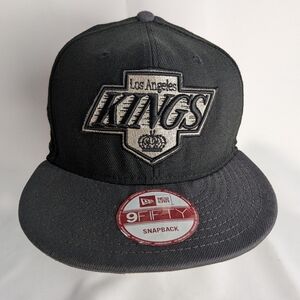 NEW ERA Kings Of Los Angeles Hockey Team Men Cap One Size Black And Gray